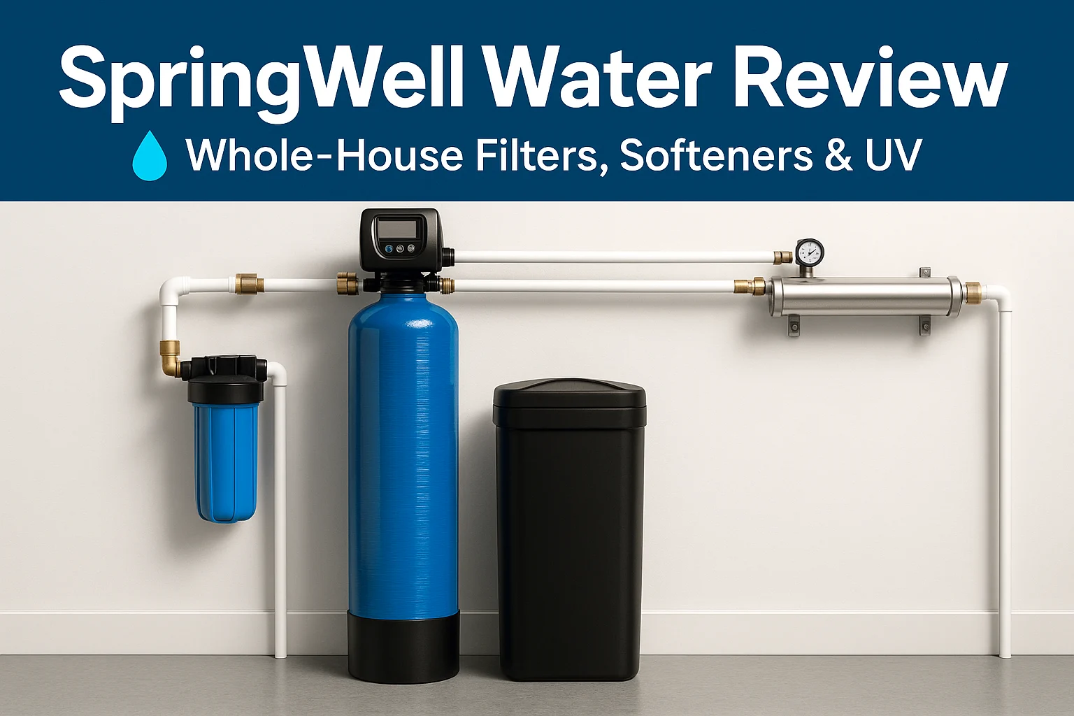 SpringWell Water Review: Are Their Whole-House Filters & Softeners Worth It?