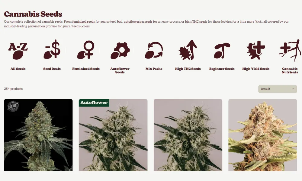 Product Selection and Strain Variety