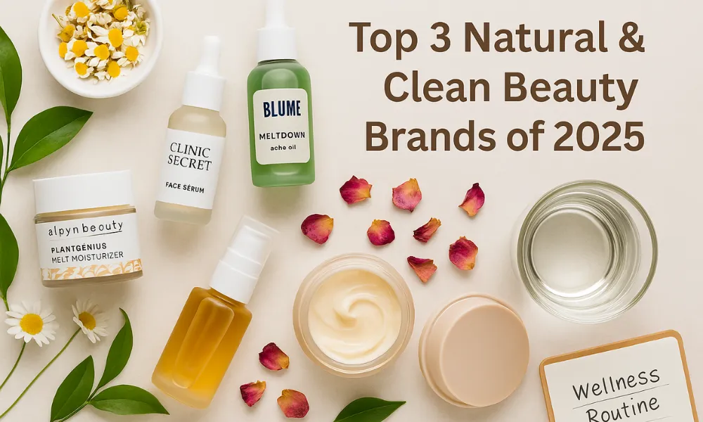 Top 3 Clean Beauty Brands of 2025 You Need to Know