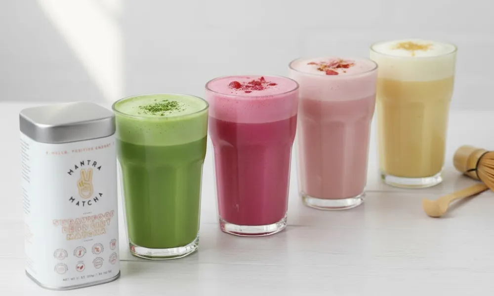 Mantra Matcha Taste and Product Variety